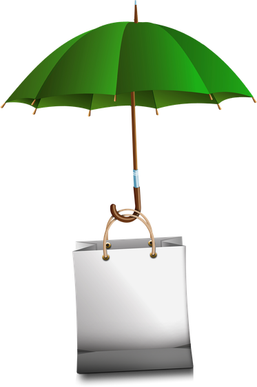 Green umbrella
